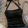 TEMU Directional Funds + Neck Strap Tank Top