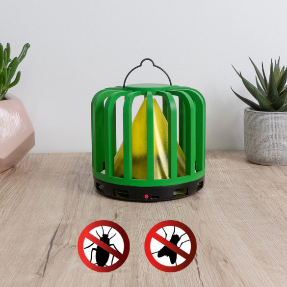 Beleuchtete Insektenfalle "Kaktus" Flytrap GENIUS Ideas Image