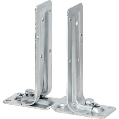 Verstellbare Stützenschuhe verzinkt 270/65 x 70-140 x 205 mm Einschlagbodenhülsen - Vormann Image
