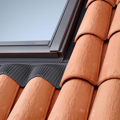 VELUX Eindeckrahmen EDW 2000 hoch/Welle Lichtlösung Dachbalkon, 114x252 cm (SK19) Image