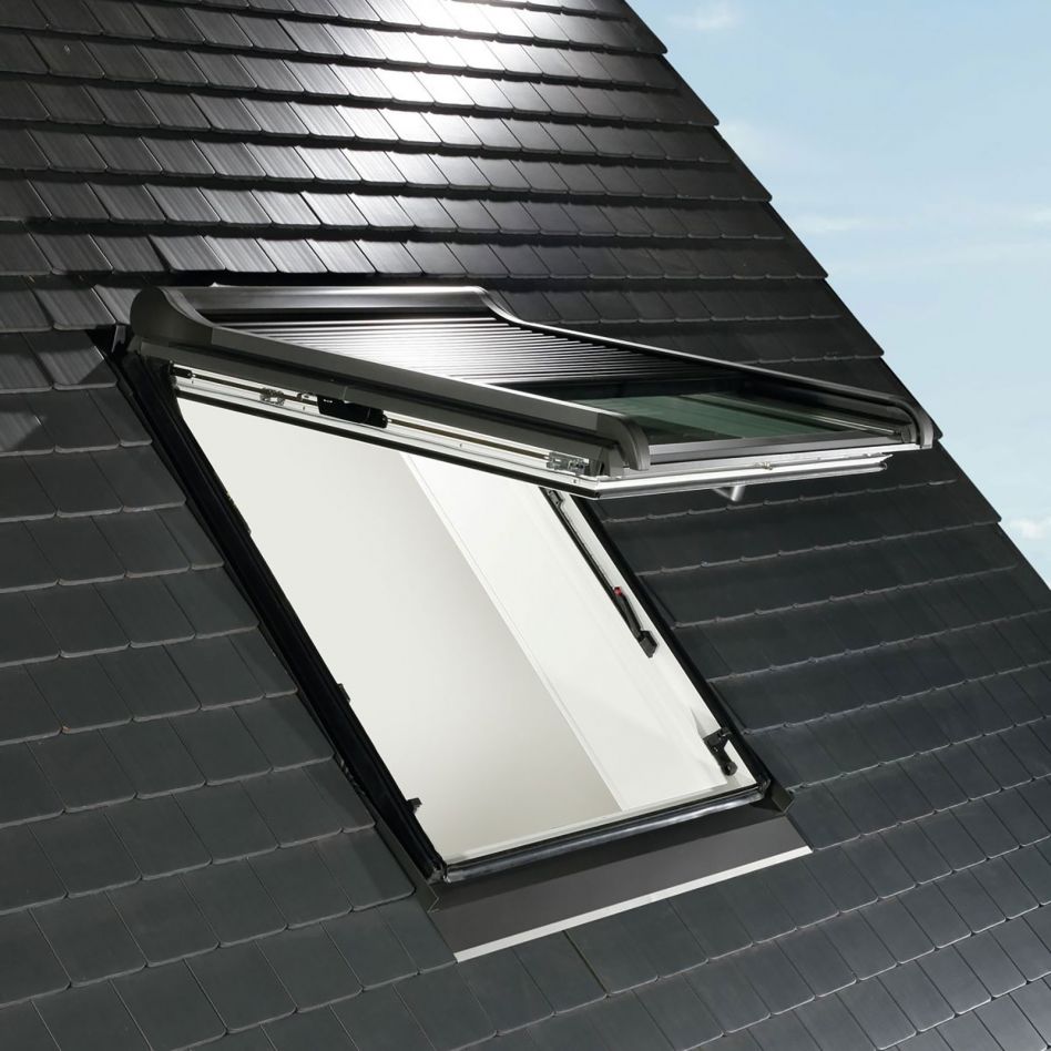 Roto Classic Außenrollladen ZRO 84SR, Solar, 109,2x140 cm (10/14) Image