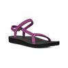 Sandale TEVA "W ORIGINAL UNIVERSAL SLIM", Gr. 41, striking lila, Textil, sportlich, Schuhe