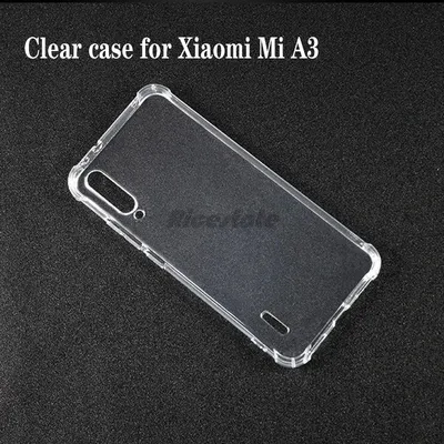 For Xiaomi Mi A3 Clear Case Xiaomi MiA3 Transparent Soft TPU Dropproof Shockproof Phone Case For Xiaomi Mi A3 Back cover