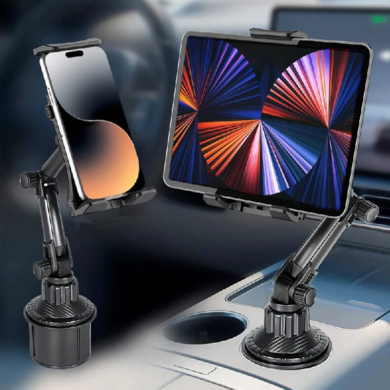 Universal Auto Tablet Ständer Tasse Telefon Halter Smartphone Halter 360-Grad-verstellbare iPad Halterung Handy Halter Innen Liefert Image