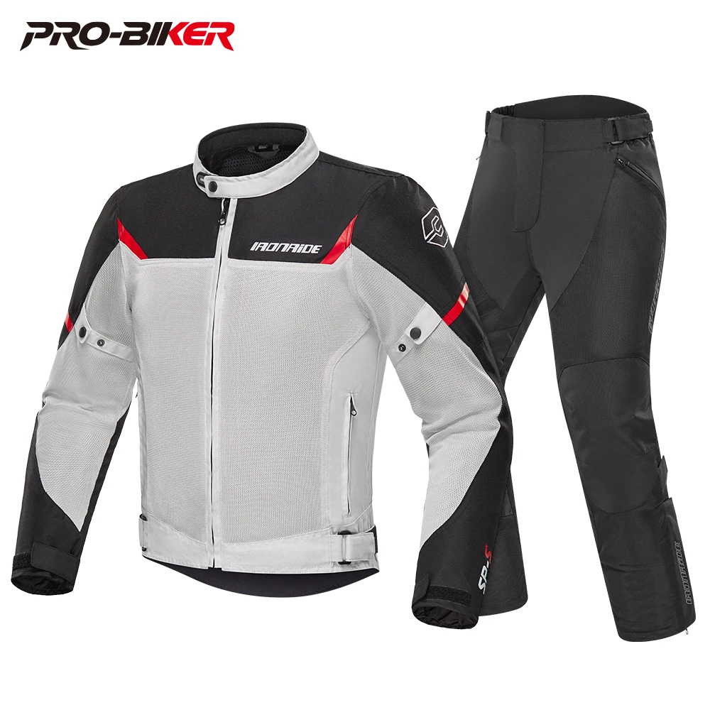 Sommer Motorrad Reiten Jacke Atmungsaktive Radfahren Off-Road Jacke Outdoor Radfahren Komfort Racing Tragen Schutzhülle Tragen Jacke Image