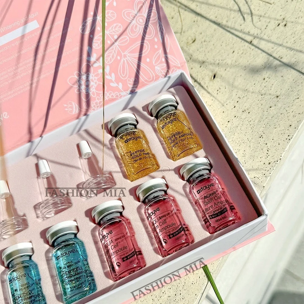 Korea Stayve BB Cream Glow Starter Kit Niacinamid/Peptid Lachs DNA Essence Moisturize Face Skin Care Beauty Image