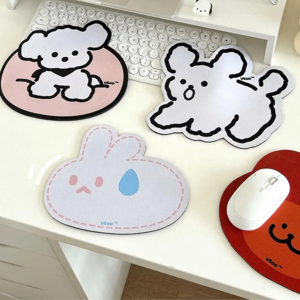 Kleine Kaninchen Hund Mauspad Nicht-Slip Gaming Desktop Maus Pad Anti-Scratch Gaming Mäuse Matte Für PC Laptop desktop Home Decor Image