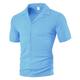 Per uomo Camicia Camicia Estiva Camicia casual Camicia da Spiaggia Camicia con Bottoni Nero Bianco Borgogna Blu marino Kaki Manica Corta Semplice Colletto a Camicia Vacanza Camicia hawaiana