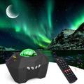 proiettore di stelle con telecomando altoparlante bluetooth proiettore galassia proiettore aurora boreale con luna proiettore di stelle luce notturna per camera da letto home theater bambini adulti
