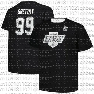 2025 New Hot Selling Ice Hockey "Wayne Gretzky" Round Neck T-shirt Training Shirt, Men's and Women's