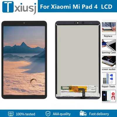 New 8" For Xiaomi Mi Pad 4 MiPad4 Mipad 4 LCD Display Touch Screen Digitizer Full Assembly Tablet