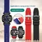 For Tissot T-sport Racing T115.417 Moto GP Rubber Watch Strap T115417 Men Sport Series Silicone