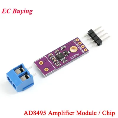 2Pcs/1pc AD8495 Amplifier Module Board ARMZ Precision Thermal Coupling K-Type Thermocouple