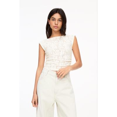 Rustic Floral Top