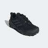 Wanderschuh ADIDAS TERREX "TERREX SKYCHASER GORE-TEX", Gr. 44, schwarz (core schwarz, core schwarz, carbon), Textil, Synthetik, sportlich, Schuhe