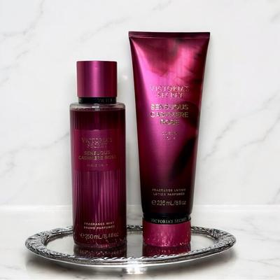 Victoria's Secret Bath & Body | Victorias Secret Cashmere Rose Body Care Gift Set Nwt | Color: Pink/Red | Size: Os