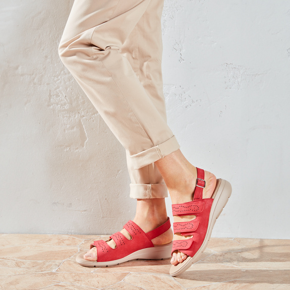 Sandale ""Andrea"" rot