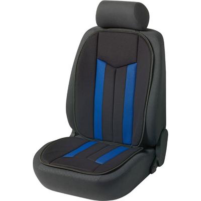 Walser - pkw Sitzauflage Hastings Plus, Auto-Sitzaufleger schwarz/blau Image