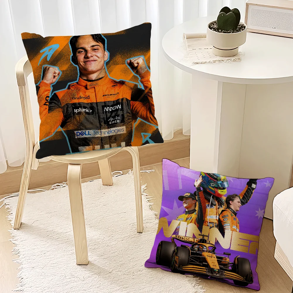 O-Oscar P-Piastri Kissenbezug Zimmer Zuhause Sofa Wohnzimmer Büro Café Auto Druck Dekoration Nordic Einfachheit Abdeckung