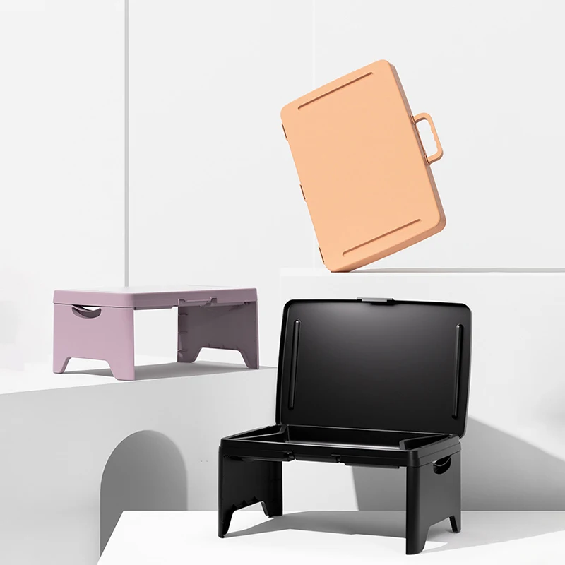 Fauler tragbarer Klapptisch, multifunktion aler Laptop-Schreibtisch, Klapp schreibtisch für Studenten wohnheime Image