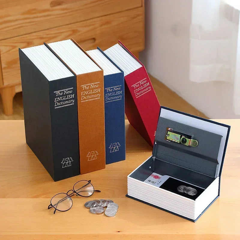 Wörterbuch Mini Buch Safe Sicherheit Schlüssel Spind Geld Versteckt Geheimnis Safe Schlüssel Safe Bargeld Lock Box Geld Münze Lagerung Schmuck