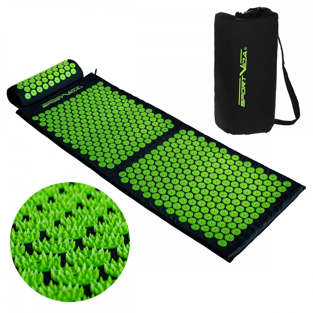 1pcs Acupressure Yoga Mat Massage Needle Pad with ABS Spikes - Fitness Equipment for Muscle Relaxation, Acupuncture Therapy