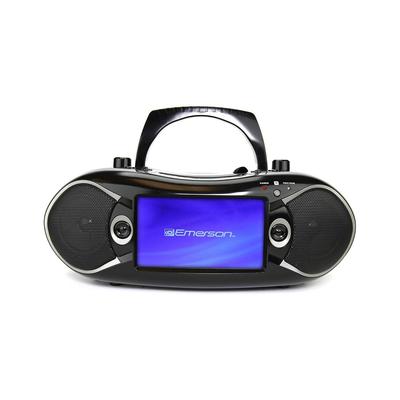 Emerson 7In Bluetooth Dvd Boombox With Am/Fm Radio & Stereo Speakers