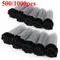 500/1000pcs Disposable Mascara Wands Eyelash Brush Spoolies for Eyebrow Eye Lash Extension Colorful