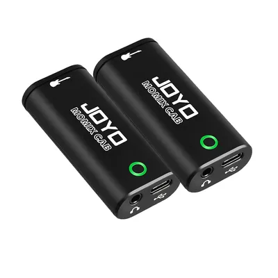 2Pcs JOYO MOMIX CAB Portable Pocket USB Sound Card Recording And Live Streaming Guitar Parts Plug