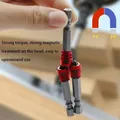 4 pezzi di alta qualità singola doppia testa cacciavite ad anello magnetico trapano elettrico vite vento Batch Stick forte croce
