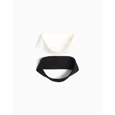Bershka Pack Of 2 Plain Headbands Women Black