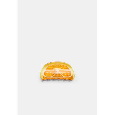 Stradivarius Lemon hair clip Gold OS