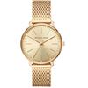 Quarzuhr MICHAEL KORS "PYPER", gold (goldfarben), Armbanduhren, Damen, Armbanduhr, Damenuhr, Glassteine, Edelstahlarmband