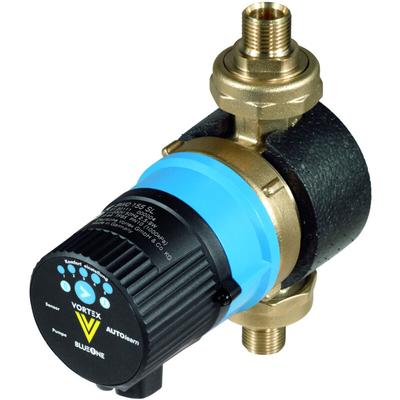 Vortex - Brauchwasserpumpe BlueOne mit Selbstlernmodul, V-Gehäuse,1/2'IG 3/4'AG 433-111-043 Image