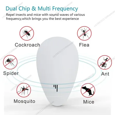 Küche Ultraschall Insekten Repeller AC90-220V Plug-in Kakerlaken Mäuse Bug Moskito Repeller Elektronische Schädlingsbekämpfung Abwehrmittel