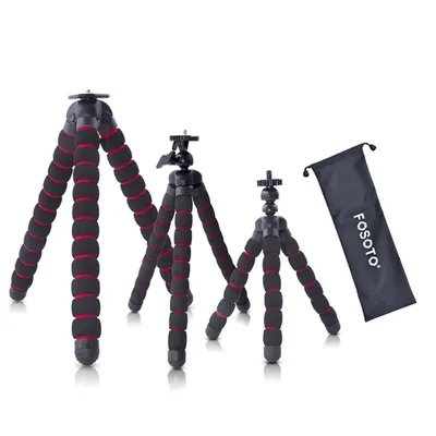 Fosoto Octopus Tripods Spider Mini Flexible Camera Tripod For Phone GoPro Canon Nikon Sony Camera Smartphone
