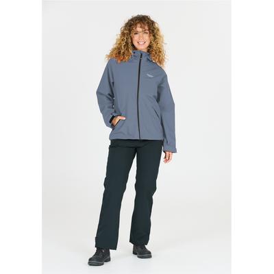 Outdoorjacke WEATHER REPORT "Gust", Damen, Gr. 48, schwarz (schwarz, blau), 100% Polyester, unifarben, klassisch, normal, ohne Ausschnitt, Langarm, Jacken, mit 10.000 mm Wassersäule Image
