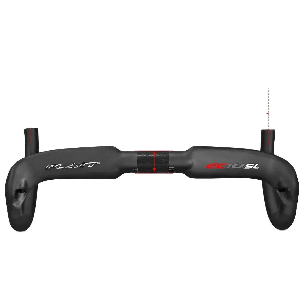 Kohlefaser-Fahrradlenker, Rennrad-Lenker, interne Verkabelung, 31,8 x 400/420/440 mm, Fahrradzubehör Image
