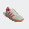 Sneaker ADIDAS SPORTSWEAR "BARREDA", Gr. 39, linen grün, semi lucid rot, wonder weiß, Leder, Synthetik, sportlich, Schuhe