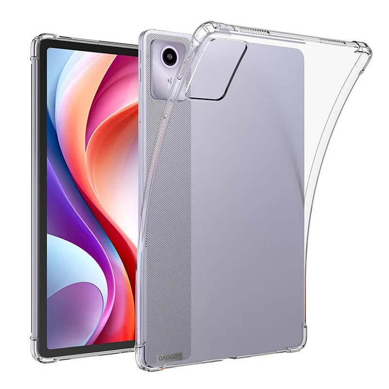 4 Airbags Stoßfest Funda Für Lenovo Xiaoxin Pad 2024 Fall 11 "Tablet Transparent Weiche TPU Zurück Abdeckung Für Lenovo tab M11 Fall Image