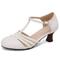 Retro Vintage 1950er Schuhe Kostüm Damen Maskerade Karneval Maskerade Erwachsene Schuhe Ganzjahres