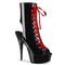 damen tanzstiefel pole dance schuhe tango schuhe party praxis sexy schuhe stilettos stiefeletten plattform schnürung schlank high heel peep toe reißverschluss erwachsene schwarz