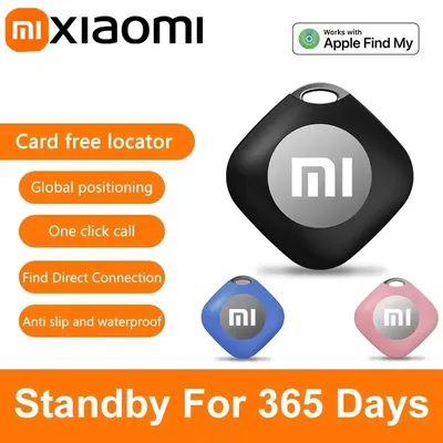 Xiaomi GPS Tracker Bluetooth Airtag Work With For Apple Find My APP Smart iTag Pet Key Finder Luggage Tracker For IOS System