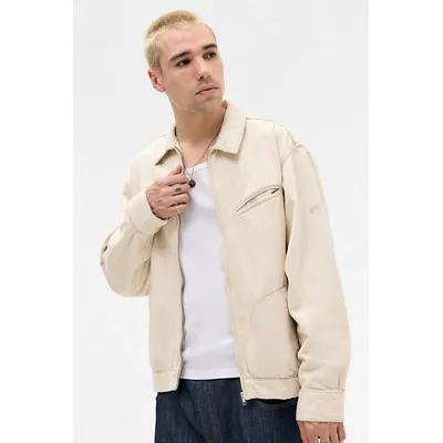 BDG Ecru Tony Harrington Jacket - Cream S at Urban Outfitters