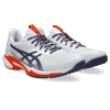 Tennisschuh ASICS "SOLUTION SPEED FF 3", Gr. 48, weiß, grauish lila, Textil, Synthetik, sportlich, Schuhe
