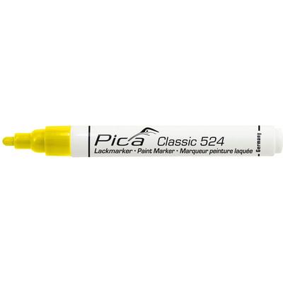 Lackmarker 2-4mm mit Rundspitze Gelb - Pica Image