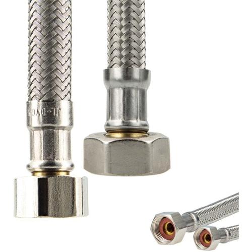 Sanitär Verbindungsschlauch 3/8 üwm x 1/2 üwm x 300 mm - ktw-a- dvgw - Tecuro