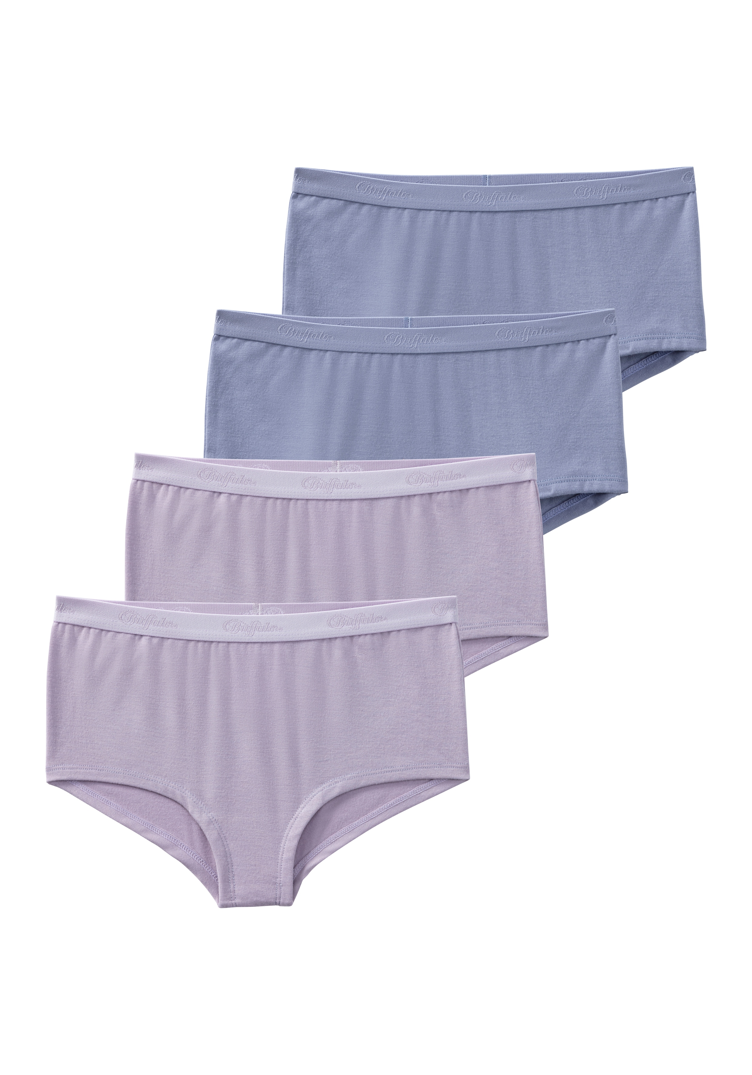 Panty BUFFALO "für Mädchen", Kinder, Gr. 182, lila (flieder, lila), Single Jersey, Obermaterial: 92% Baumwolle, 8% Elasthan, unifarben, Unterhosen, mit bequemen Taillenbündchen Image