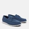 Sneaker TIMBERLAND "GRAFTON BAY LACE UP SHOE", Gr. 46, dk blu suede, Leder, sportlich, Schuhe