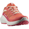 Trailrunningschuh SALOMON "ALPHAGLIDE W", Gr. 38,5, emberglow, weiß, rouge rot, Synthetik, Textil, sportlich, Schuhe, wasserdicht